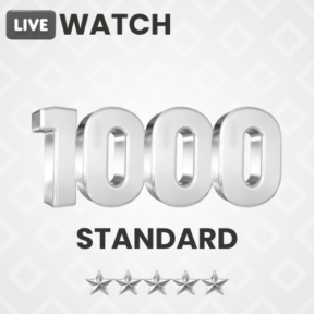 1000 Cam Standard Package (Annual Subscription)