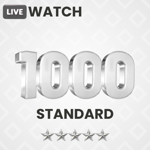1000 Cam Standard Package (Annual Subscription)